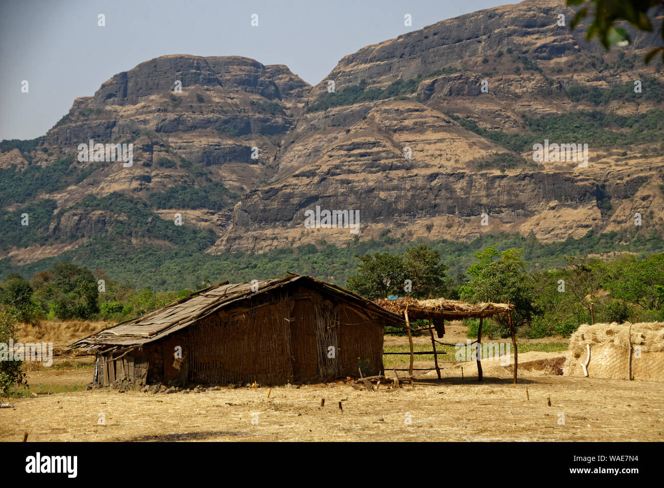 Vita del villaggio Foto Stock