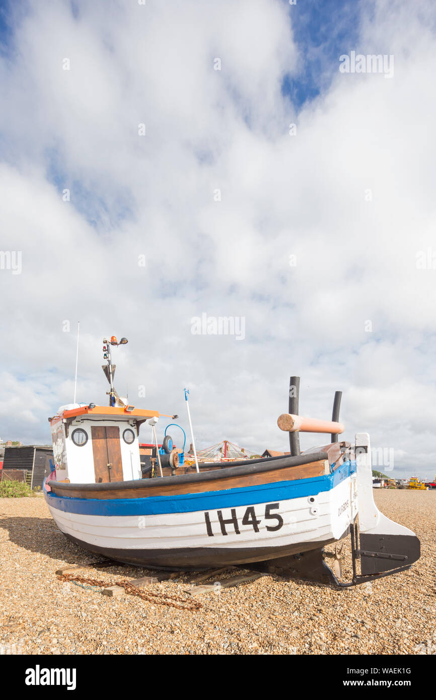 La città balneare di Aldeburgh sulla east coast Suffolk, Inghilterra, Regno Unito Foto Stock