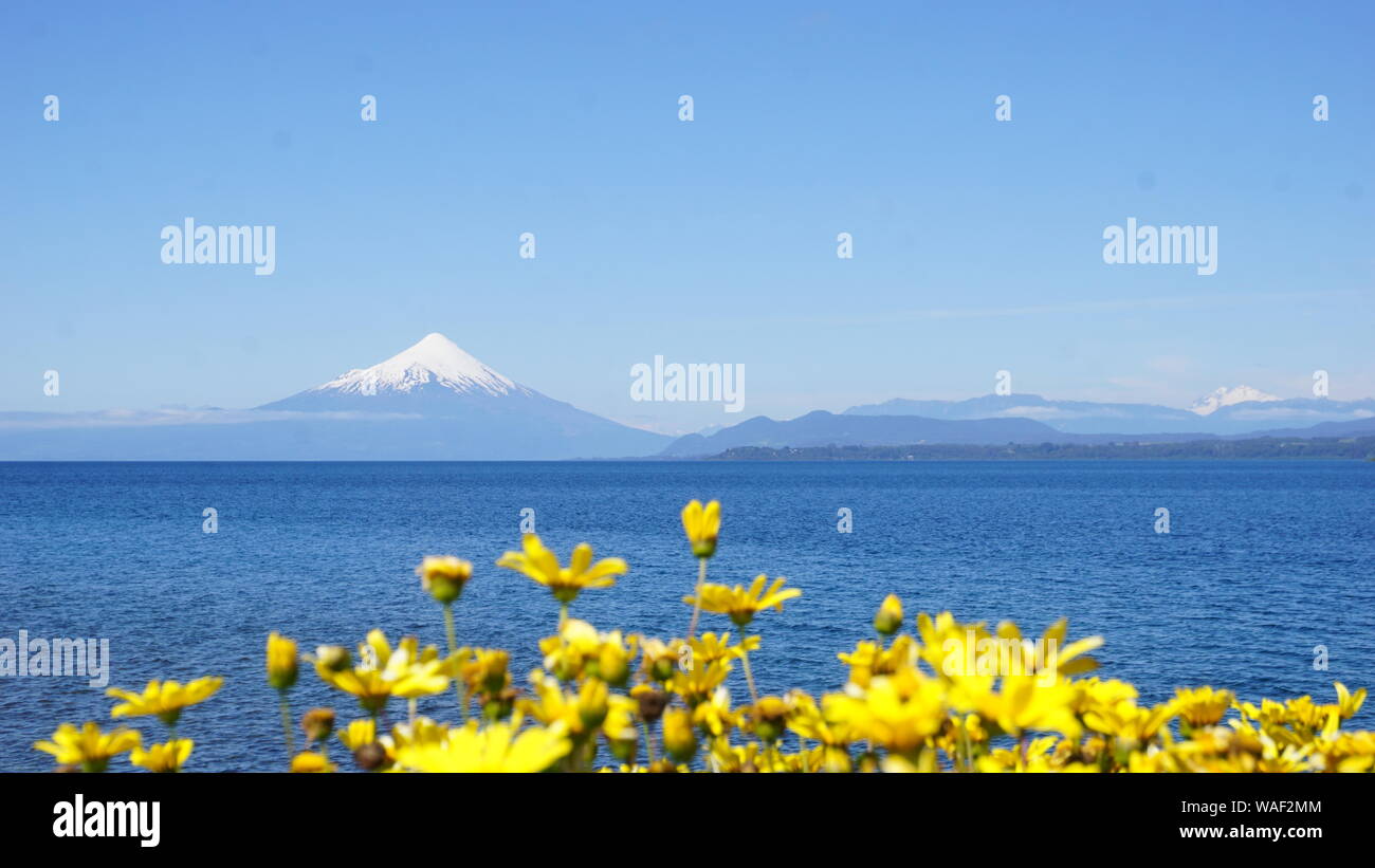 Puerto Varas in Cile Foto Stock