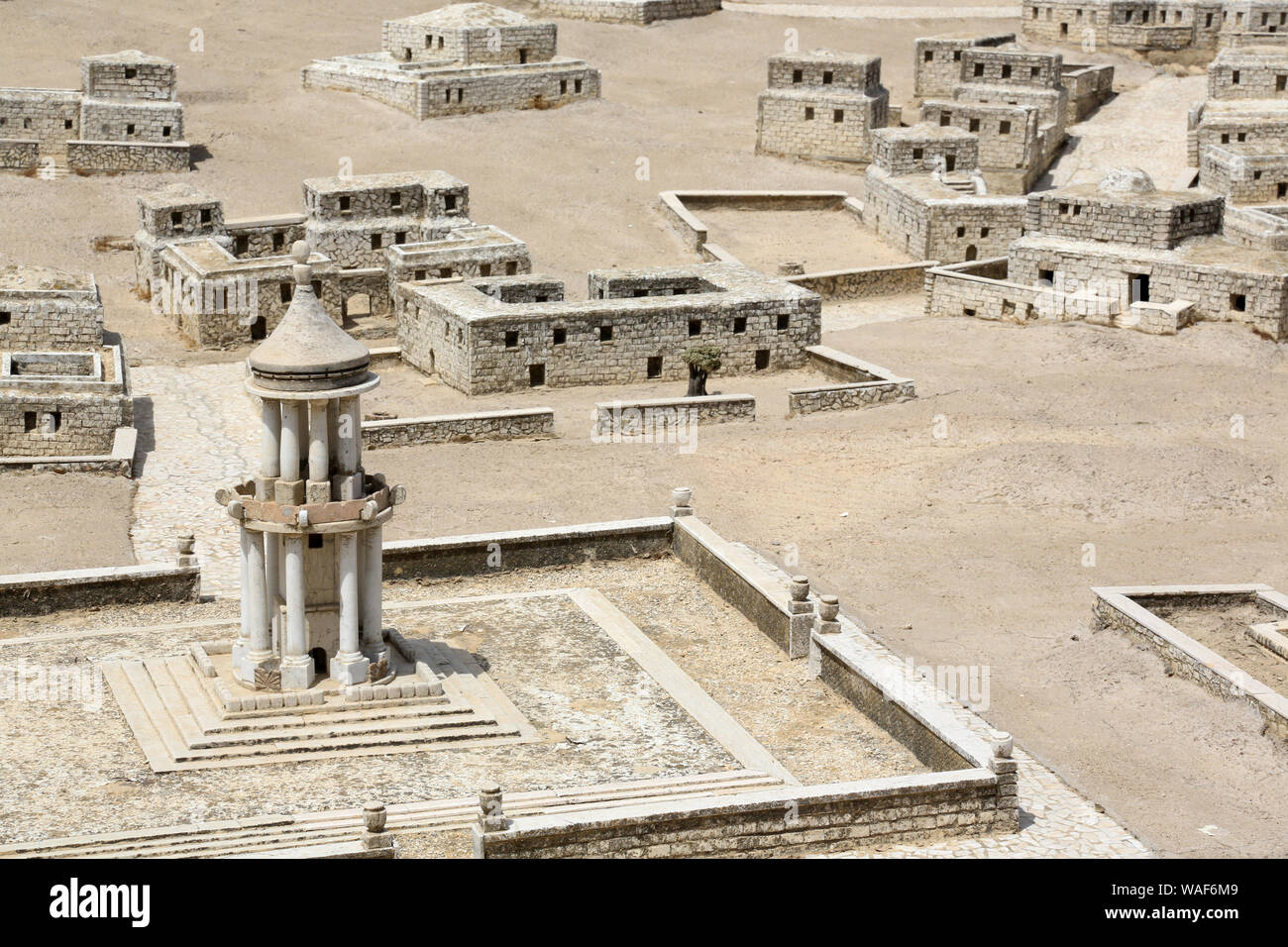 Herods Tempio. Porta Susa. Gerusalemme nel secondo periodo del tempio. Il Museo di Israele. Gerusalemme. Israël. Foto Stock