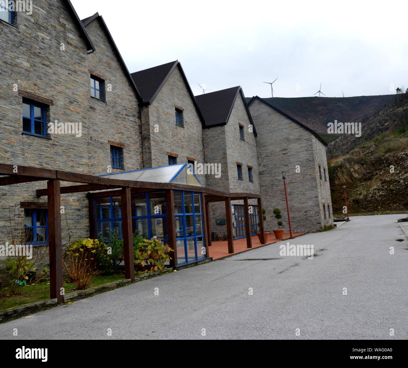 Inatel, Piodao è un tradizionale villaggio di scisto in montagna, remoto villaggio nel Portogallo centrale Foto Stock