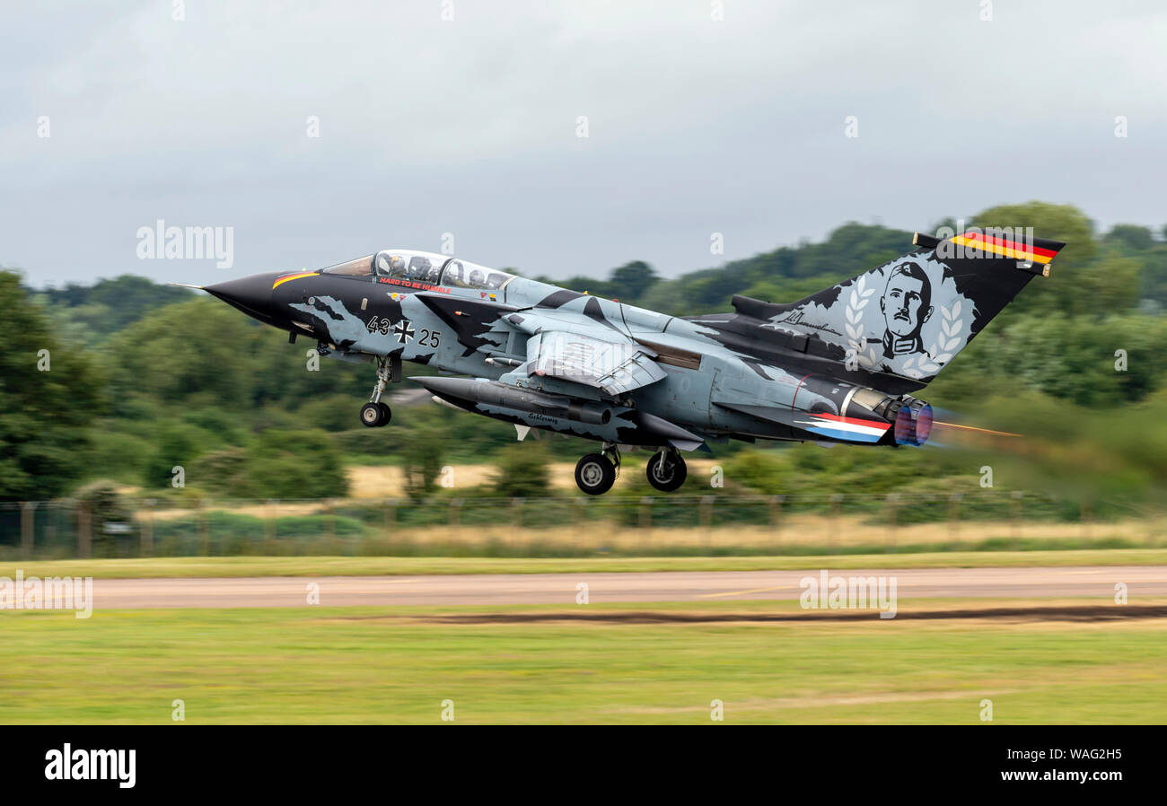 German Air Force Tornado al Royal International Air Tattoo 2019 Foto Stock