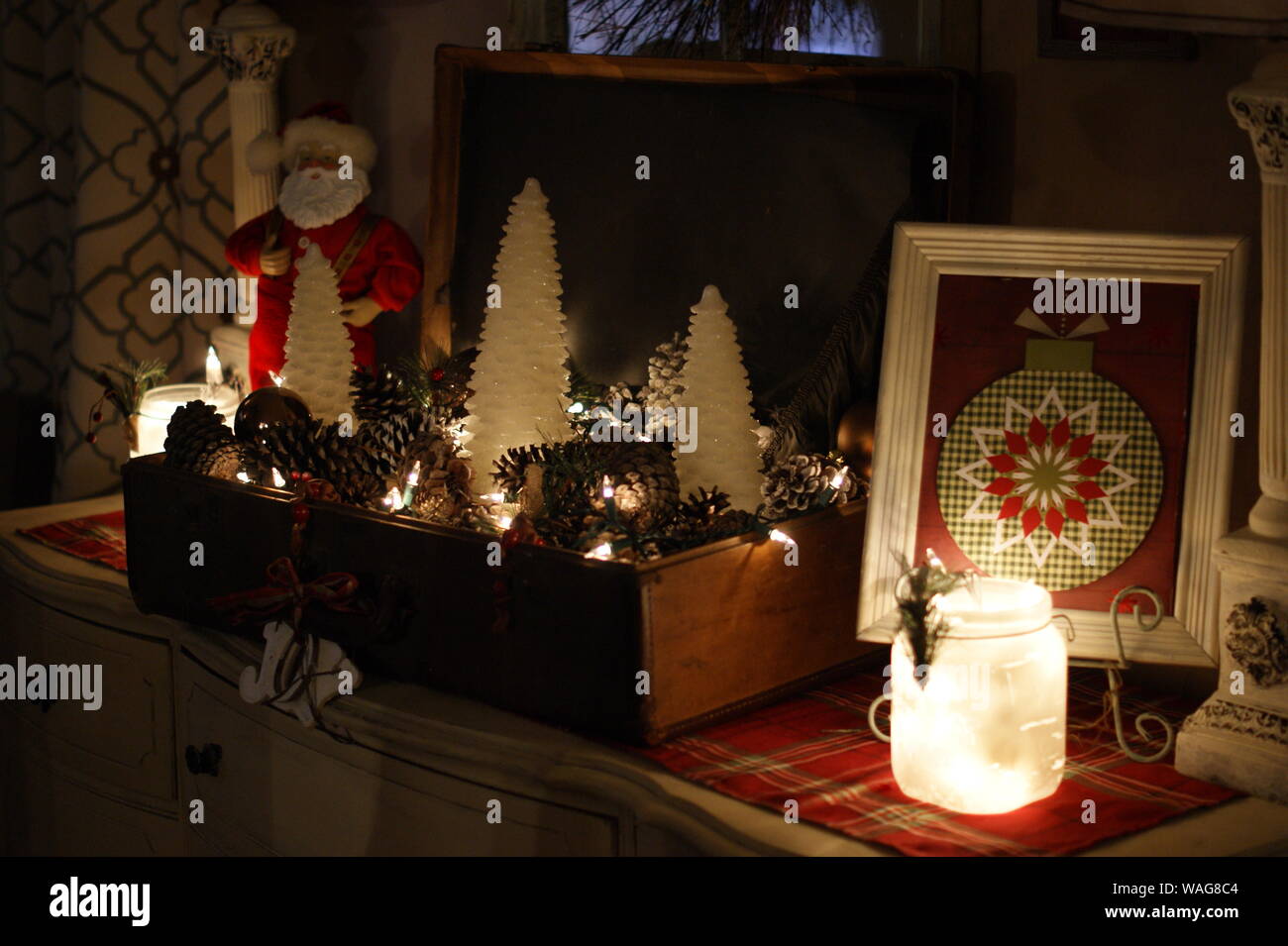 Decorazione di Natale Foto Stock