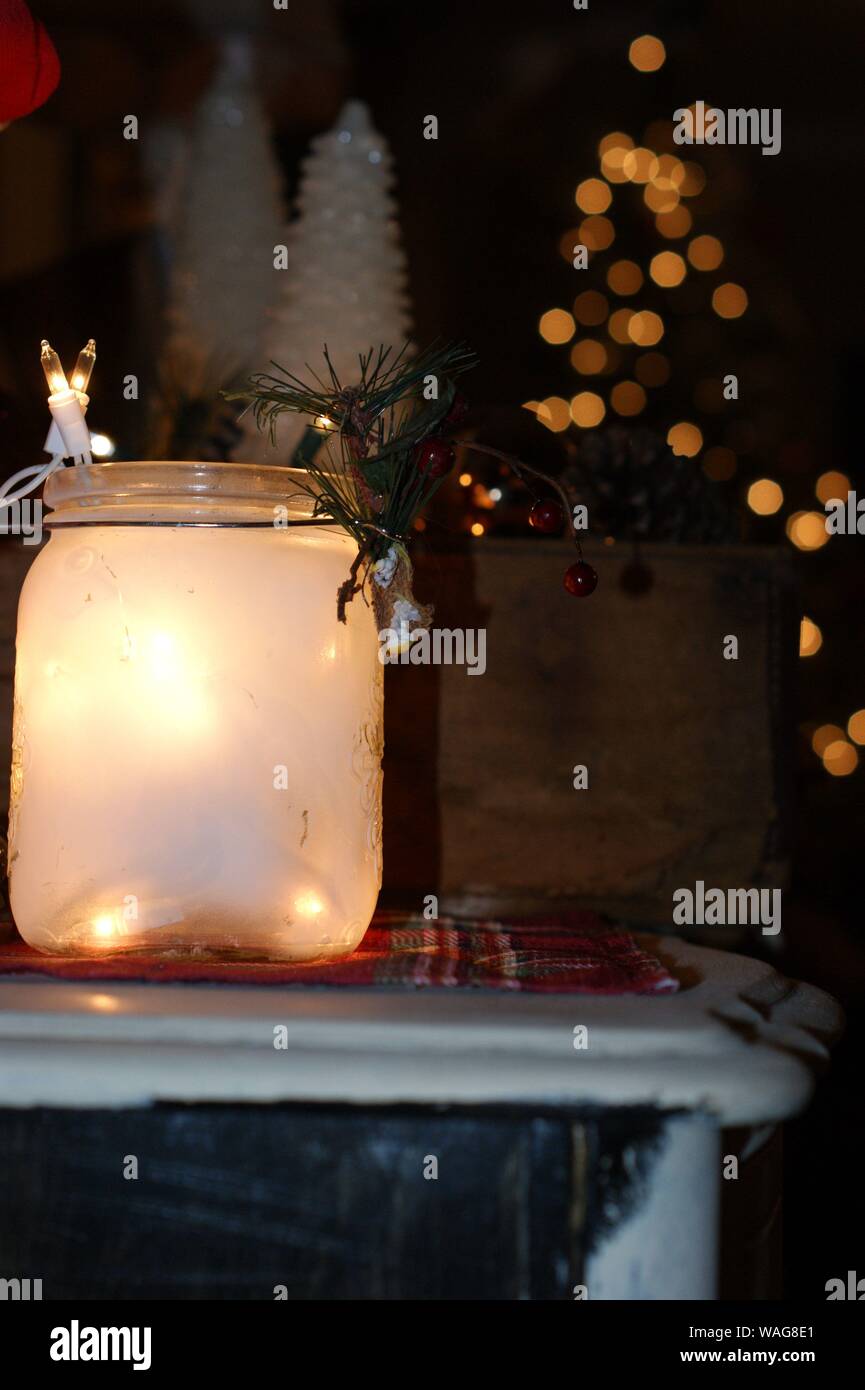 Decorazione di Natale Foto Stock