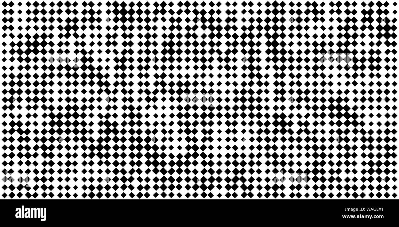 Abstract colorful canvas geometrica quadrata seamless sfondo pattern Foto Stock