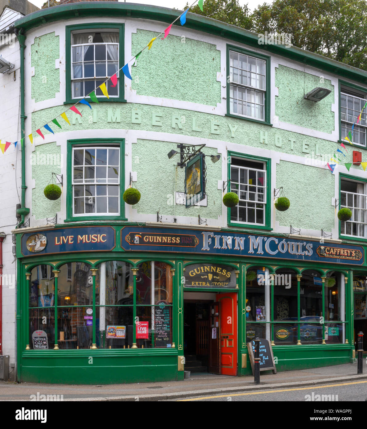 Finn M'Couls tradizionale Pub Irlandese a Killigrew Street, Colchester, England, Regno Unito Foto Stock