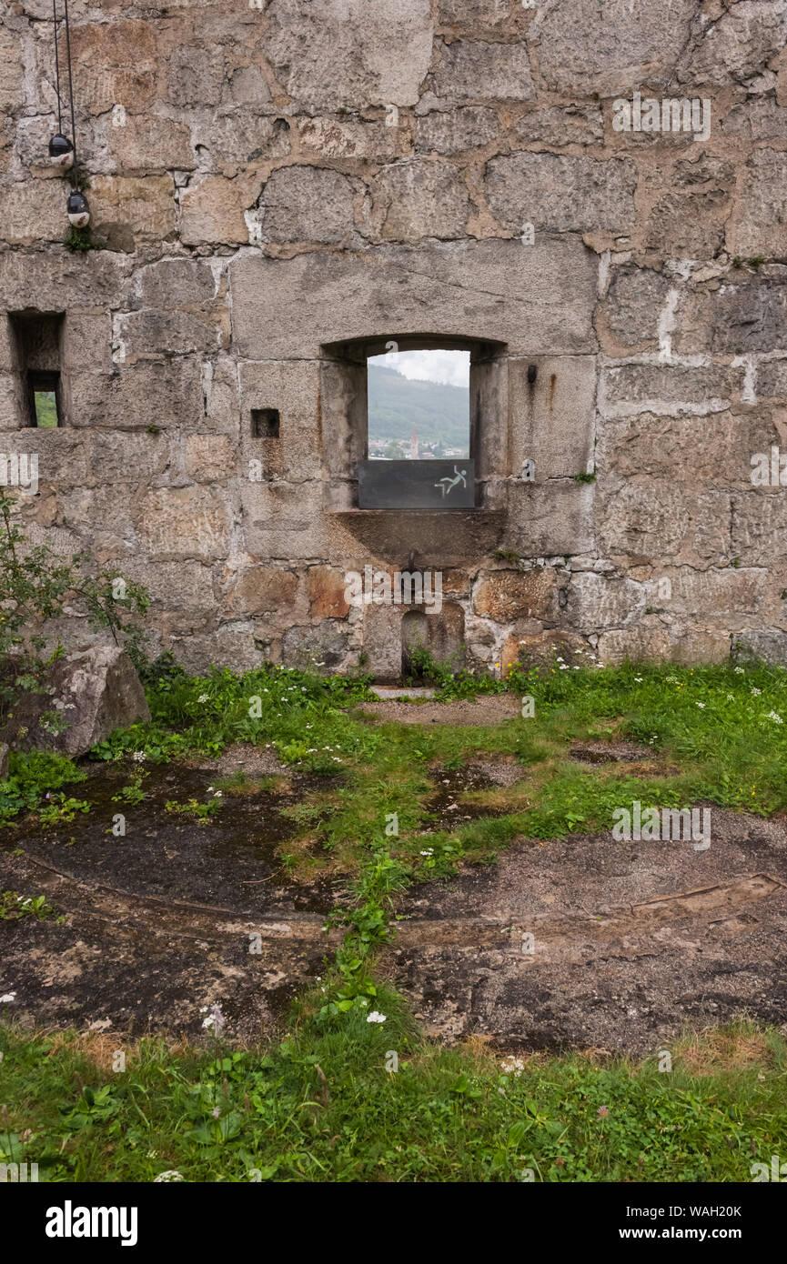 Fortezza Fort in Alto Adige, Italia Foto Stock