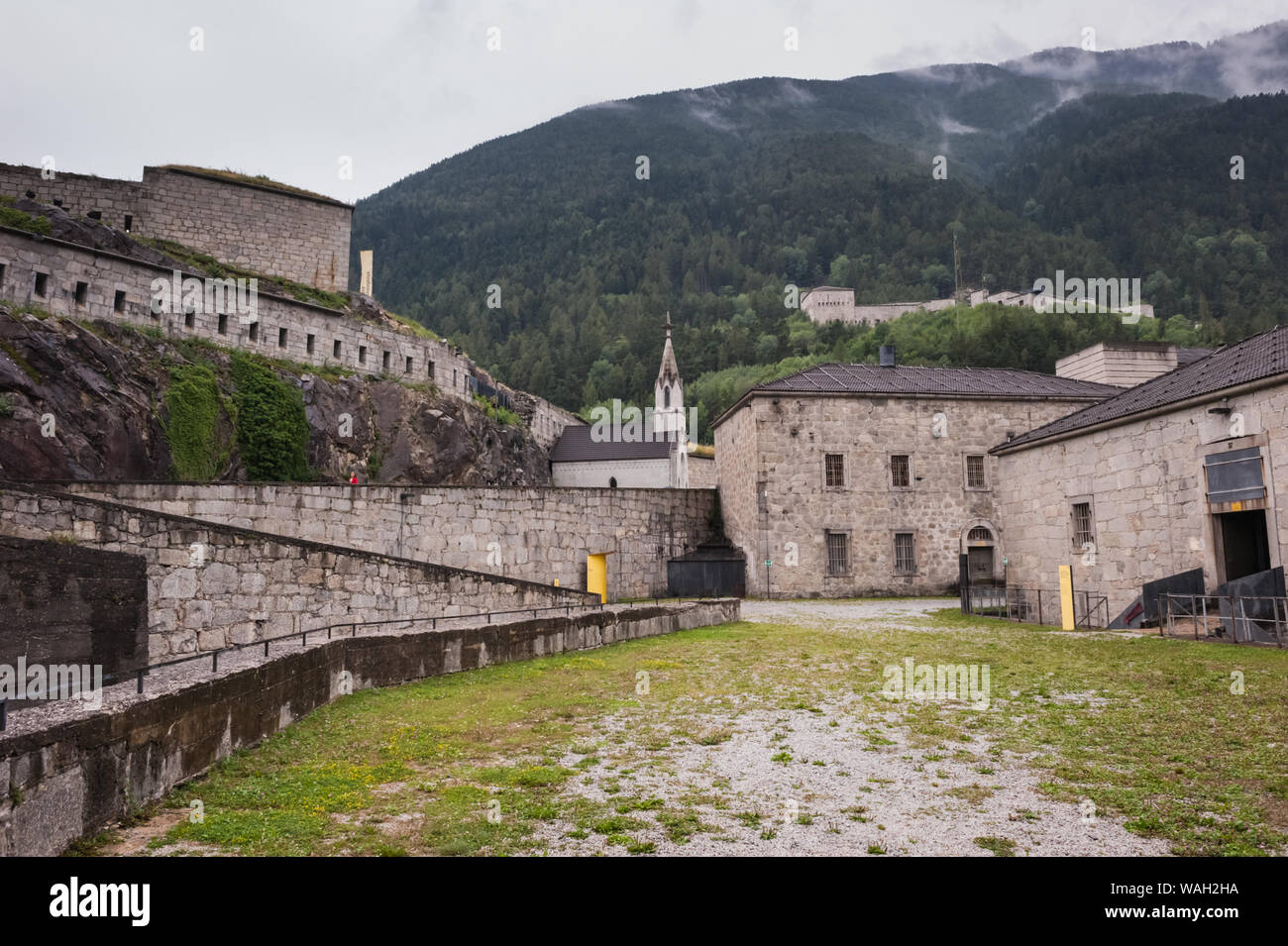 Fortezza Fort in Alto Adige, Italia Foto Stock