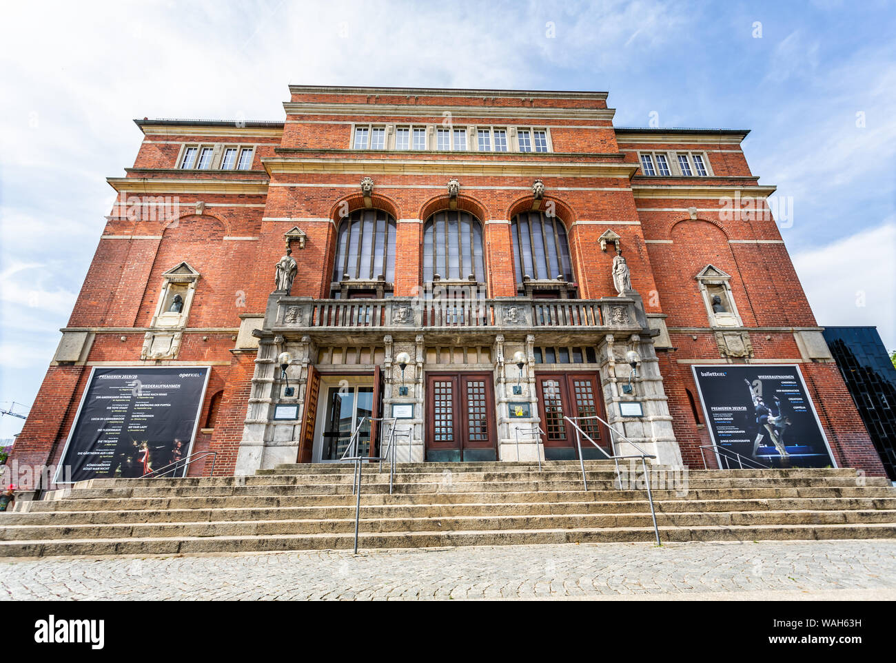 Kiel Opera House a Kiel, Germania il 25 Luglio 2019 Foto Stock