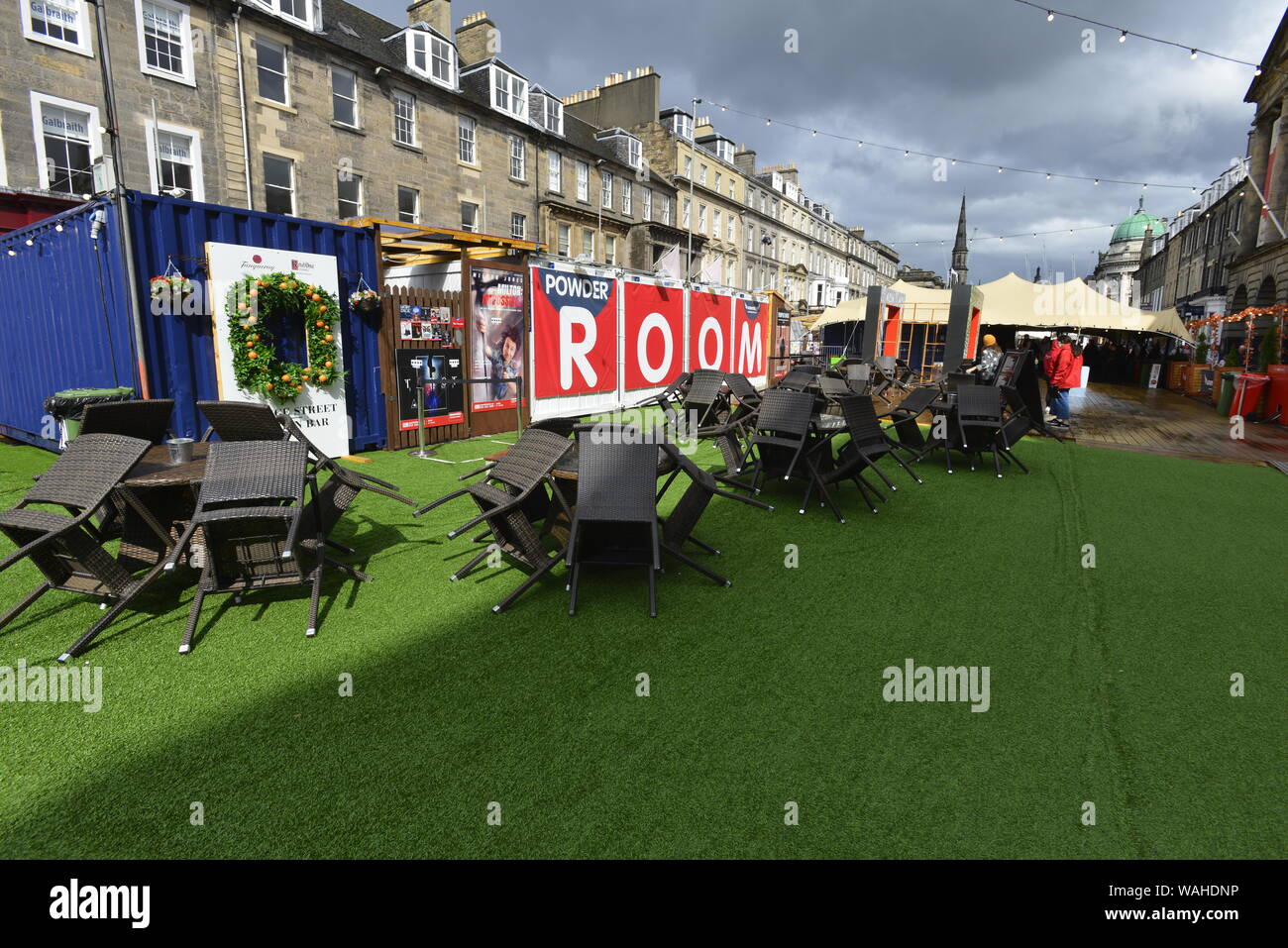 La Edinburgh Festival Fringe è un open access festival fondata 1947 Foto Stock