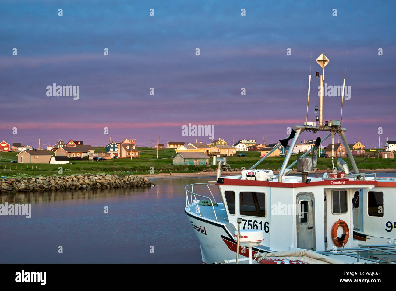 Canada Quebec, Iles-de-la-Madeleine. (Solo uso editoriale) Foto Stock