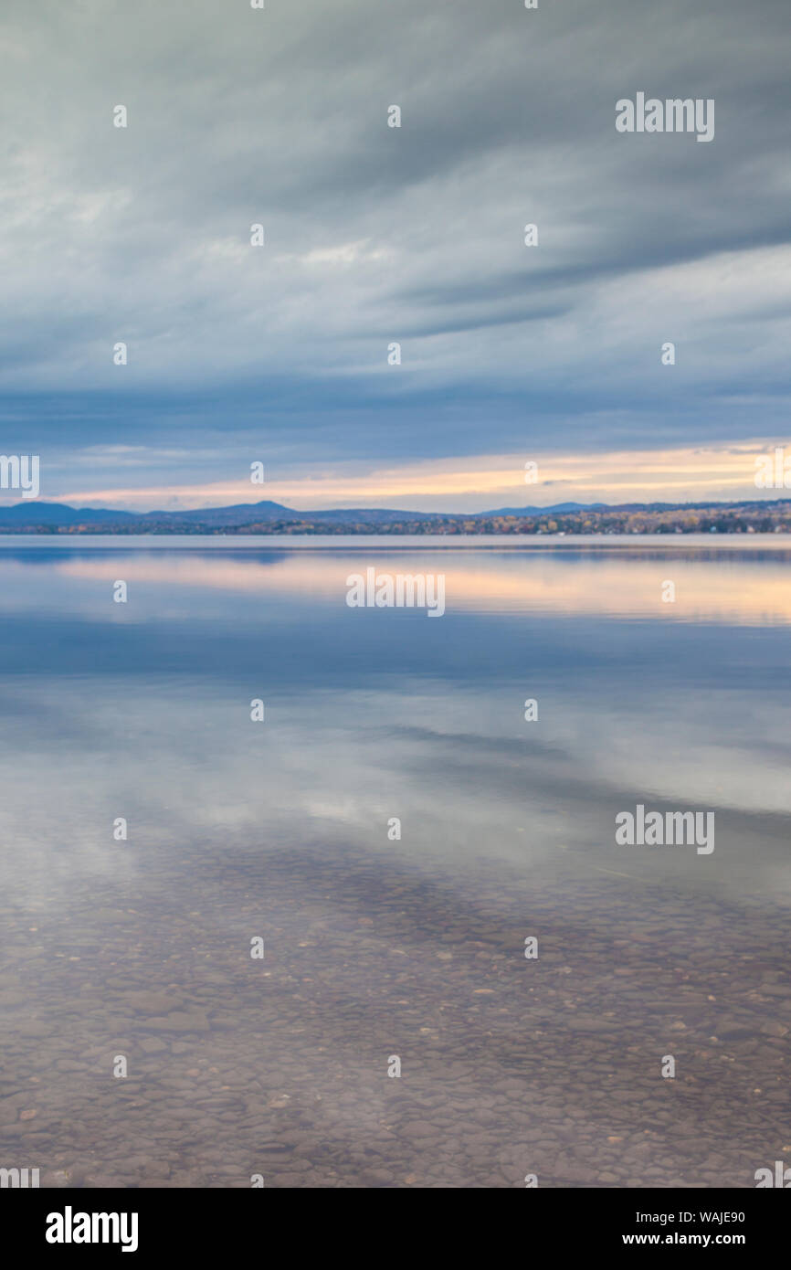 Canada Quebec, Magog. Lac Memphremagog lago Foto Stock