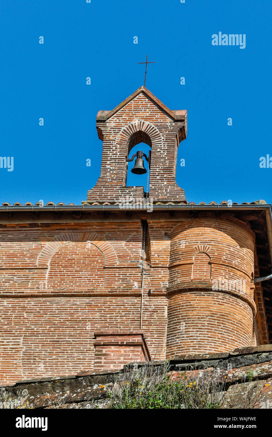 Francia, Toulouse. Chiesa dei Giacobini torre campanaria. Foto Stock
