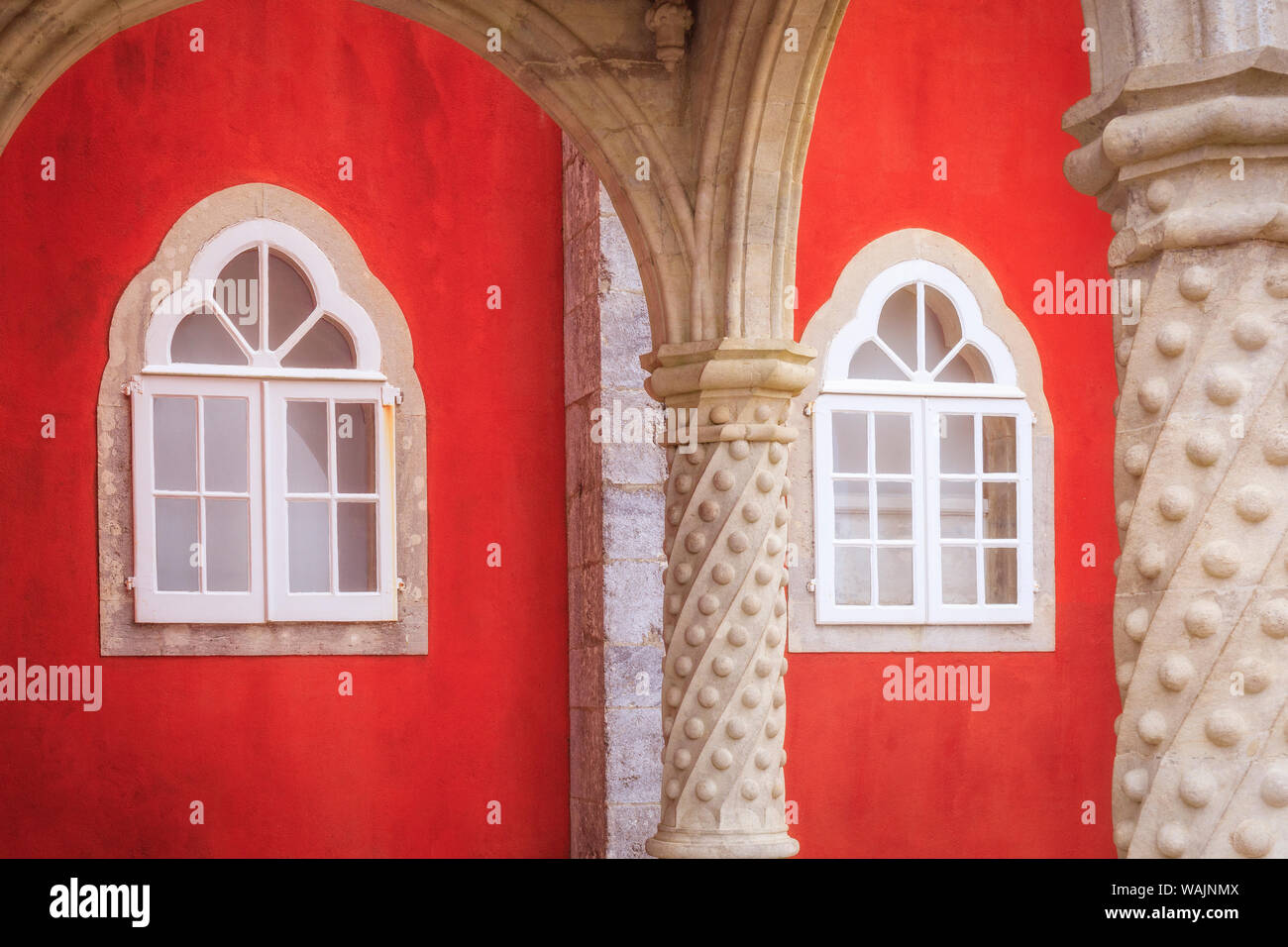 Il Portogallo, Sintra. Peña palazzo nazionale interno. Credito come: Jim Nilsen Jaynes / Galleria / DanitaDelimont.com Foto Stock