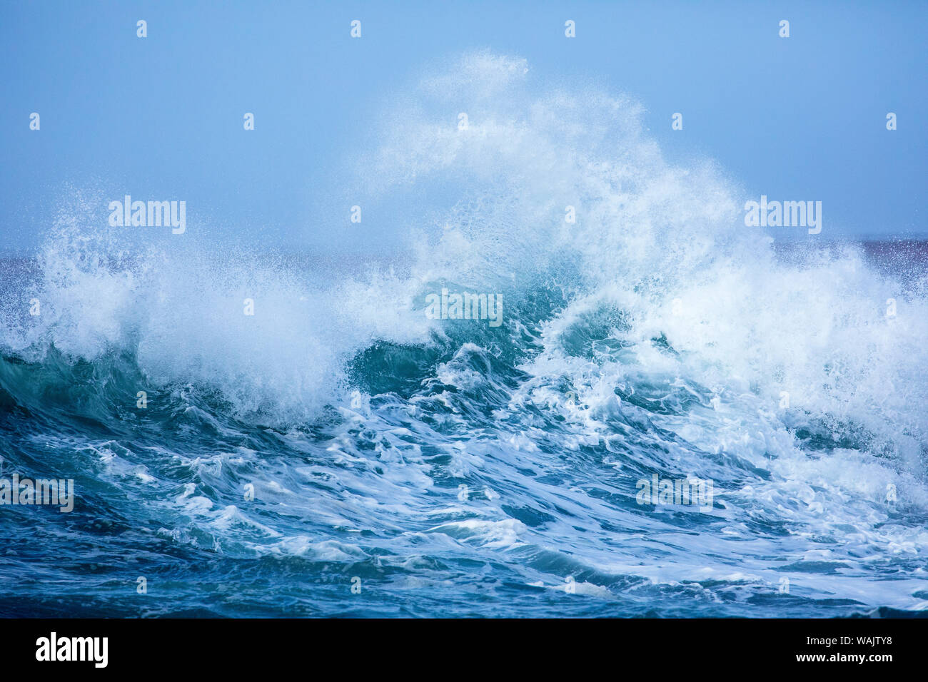 Kauai, Hawaii. Onde, Port Allen, Hanapepe Foto Stock