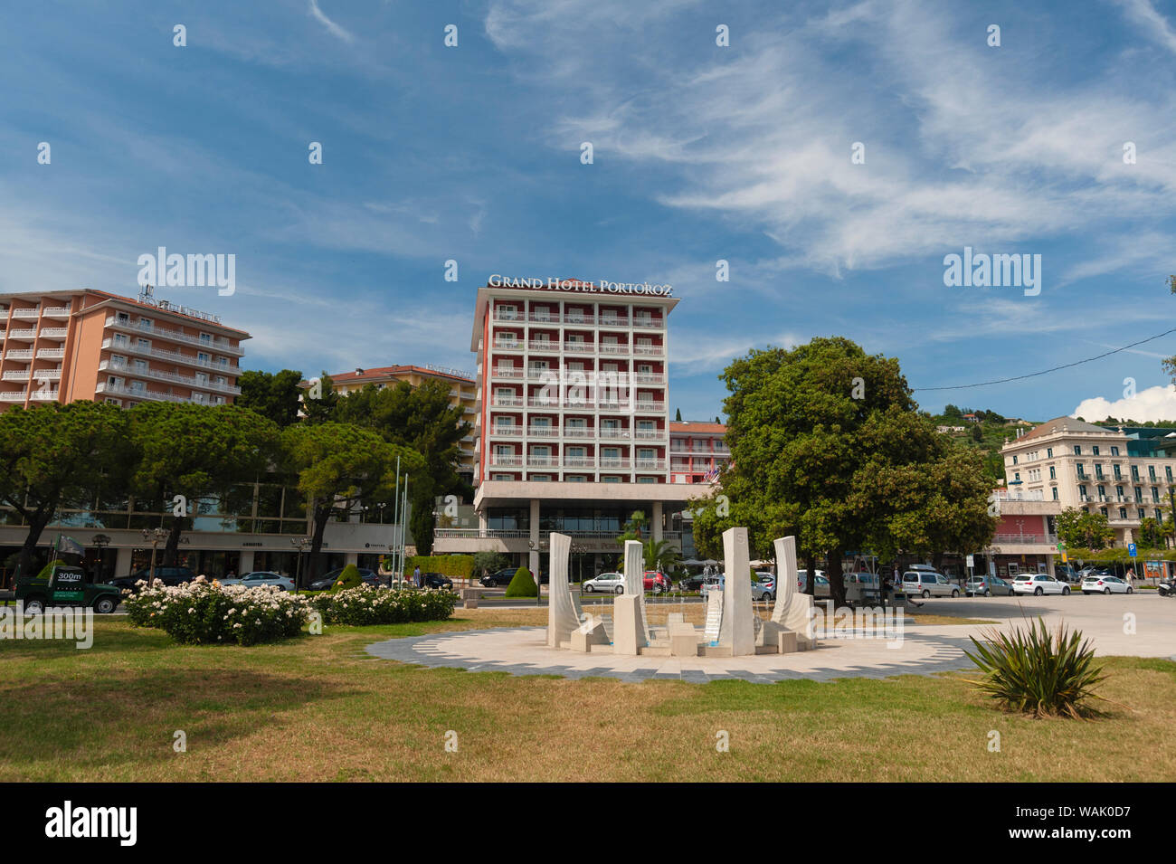 Grand Hotel Portoroz, Portorose, Slovenia. Foto Stock