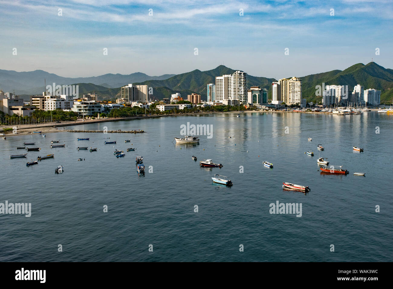 Santa Marta, Colombia Foto Stock