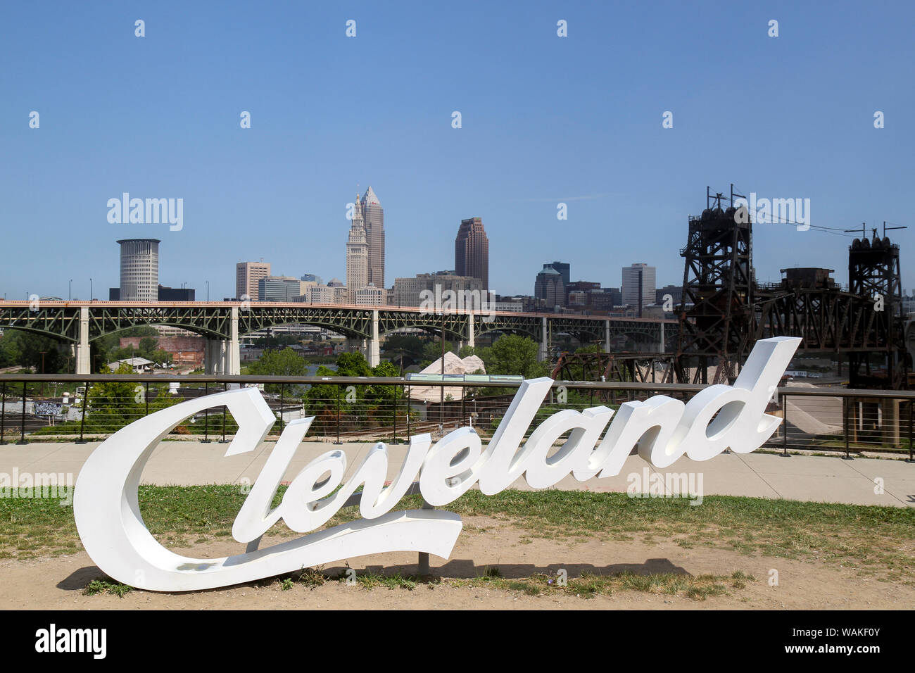 Cleveland, Ohio, USA. Foto Stock