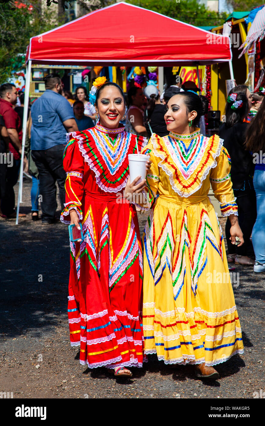 Charro Days Festival in Brownsville, Texas. (Solo uso editoriale) Foto Stock