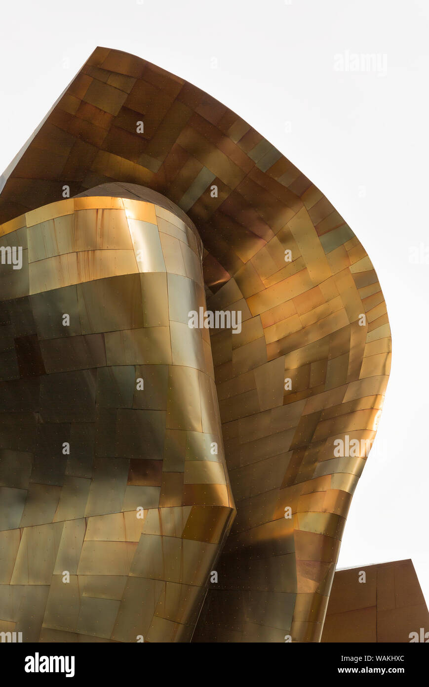 Stati Uniti d'America, Washington, Seattle. Abstract del Museo di Cultura Pop edificio. Credito come: Jim Nilsen Jaynes / Galleria / DanitaDelimont.com Foto Stock