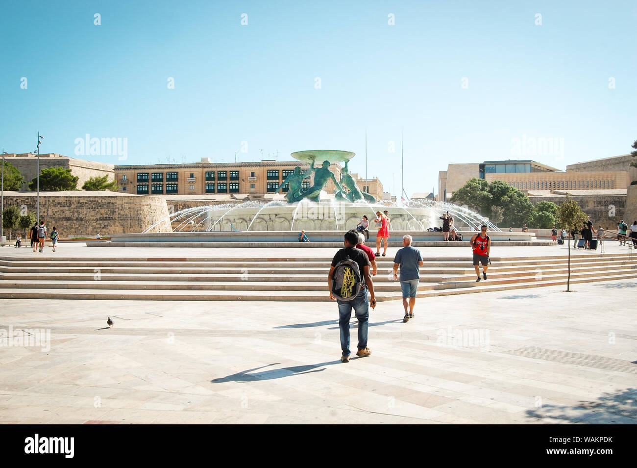 Il quadrato come porta della città storica Foto Stock