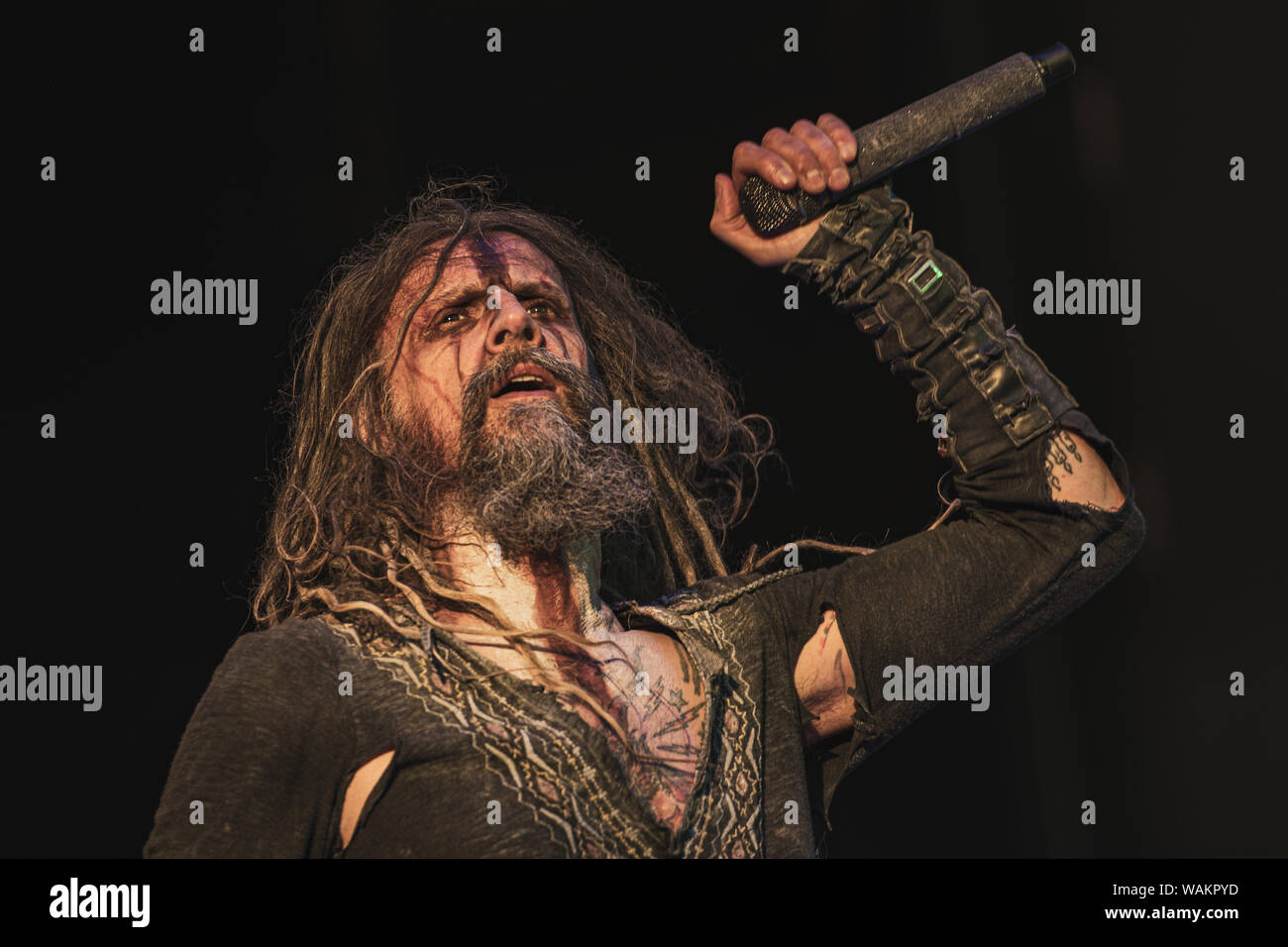 Copenhagen, Danimarca. 22nd, Giugno 2019. Il cantante e musicista Rob Zombie esegue un concerto dal vivo durante il danese heavy metal festival Copenhell 2019 a Copenaghen. (Photo credit: Gonzales foto - Nikolaj Bransholm). Foto Stock