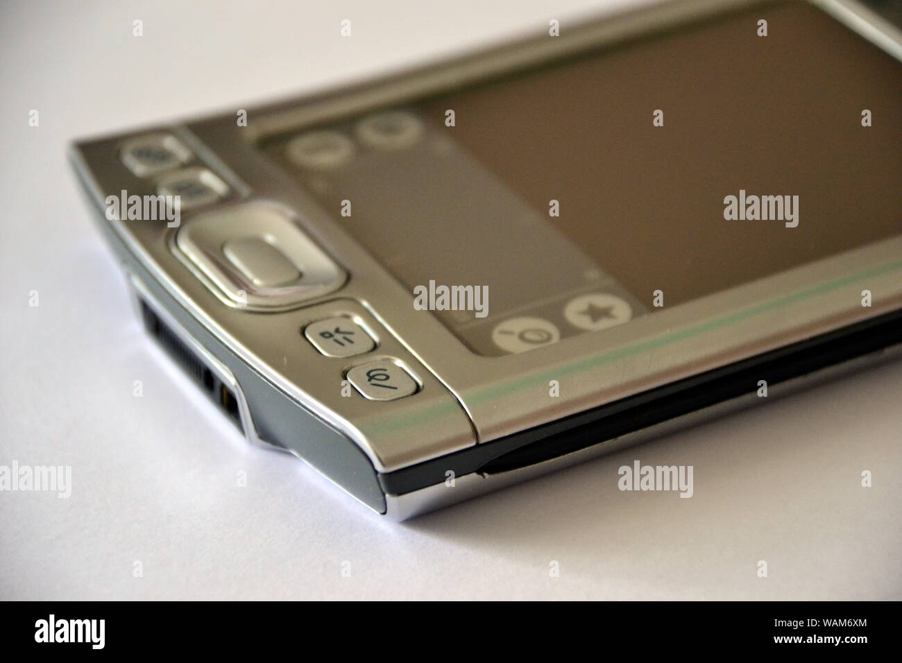 Palm Pilot close-up macro PDA Foto Stock