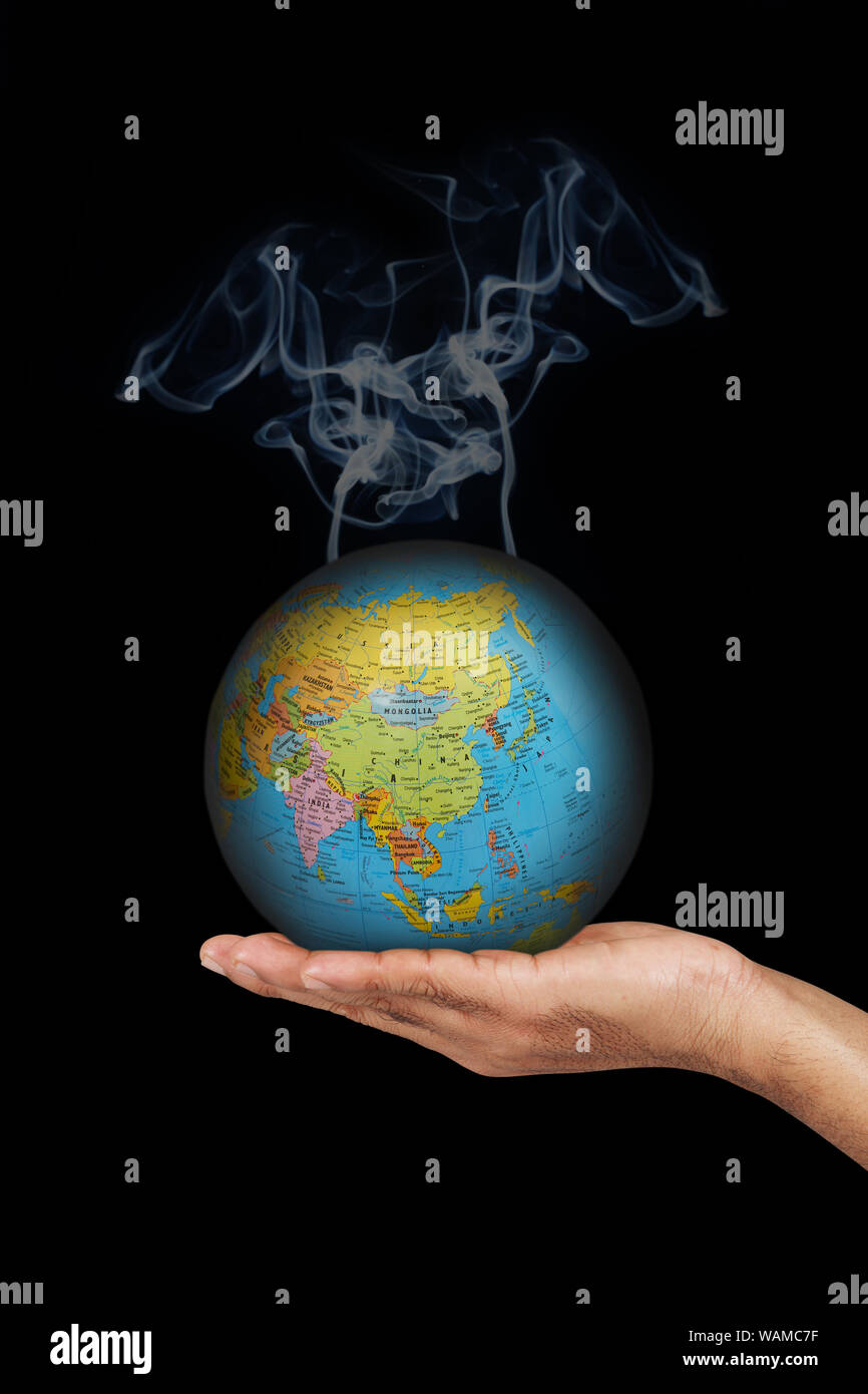 Riscaldamento globale Foto Stock