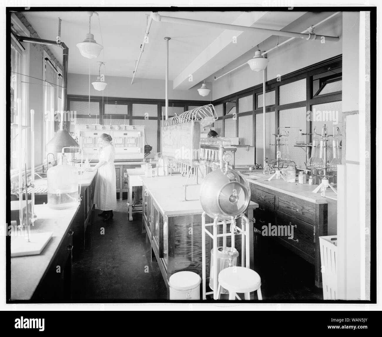 Corby's Laboratory Foto Stock
