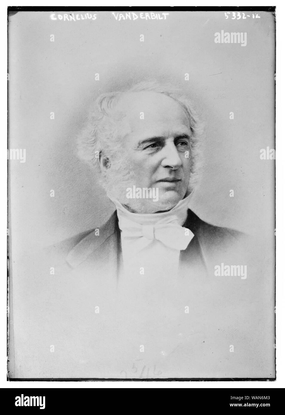 Cornelius Vanderbilt Foto Stock