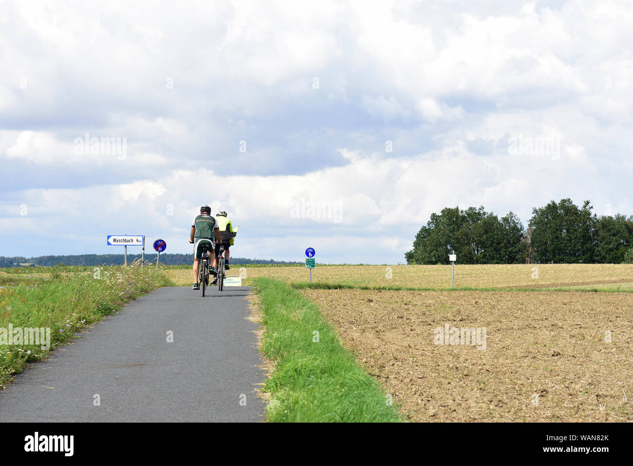 Hardegg, bassa Austria, Austria. Il Parco Nazionale di Thayatal, insieme al parco ceco Národní Podyjí Foto Stock