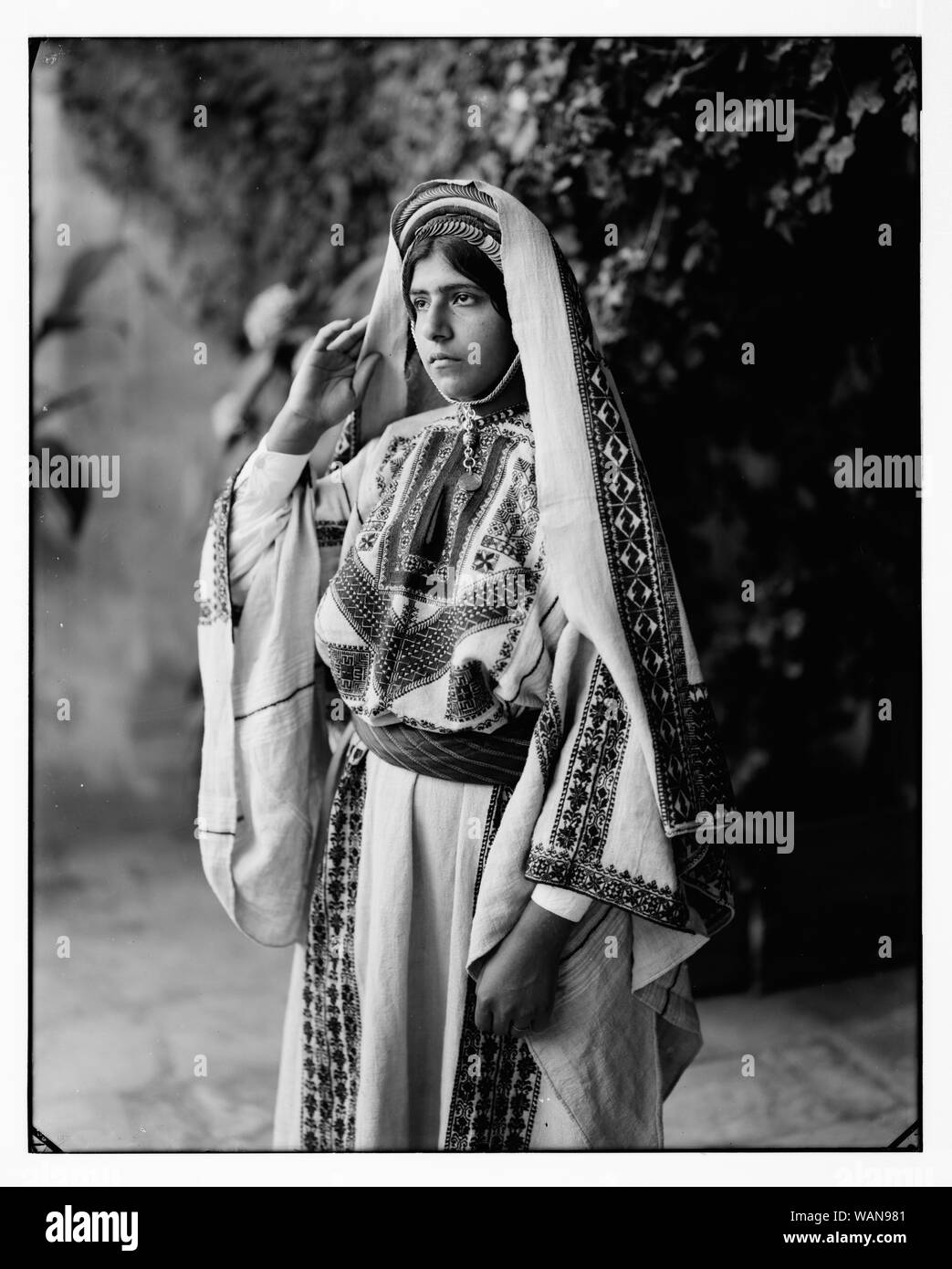 Costumi e caratteri, ecc. Le ragazze di Ramallah Foto Stock