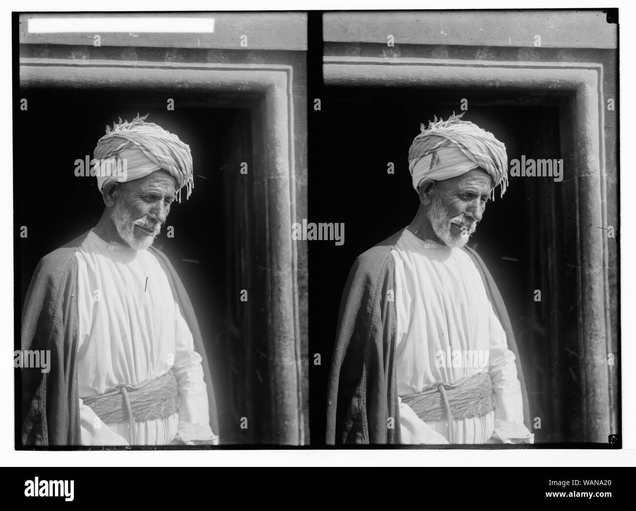 Costumi, caratteri, ecc. Fellah da Kufr Malek Foto Stock