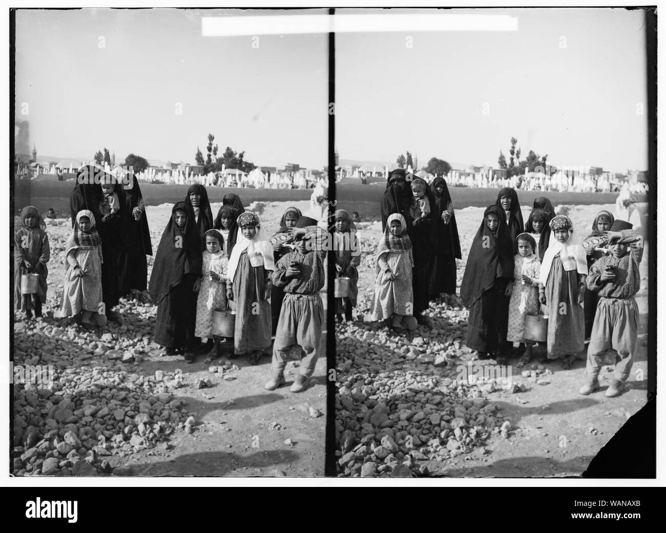 Costumi, caratteri, ecc. Svelata Mohammedan [cioè, musulmana] le donne Foto Stock