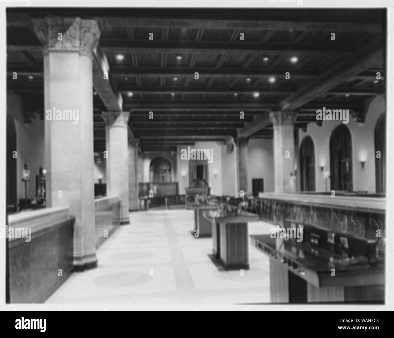 County Trust Company, ufficio principale, White Plains, New York. Foto Stock