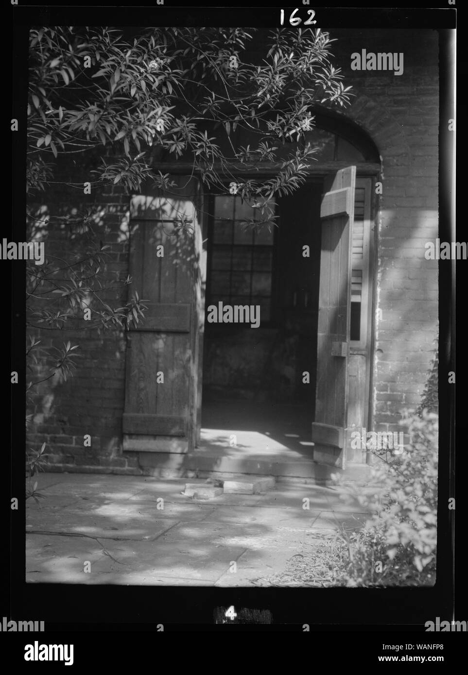Cortile, New Orleans Foto Stock