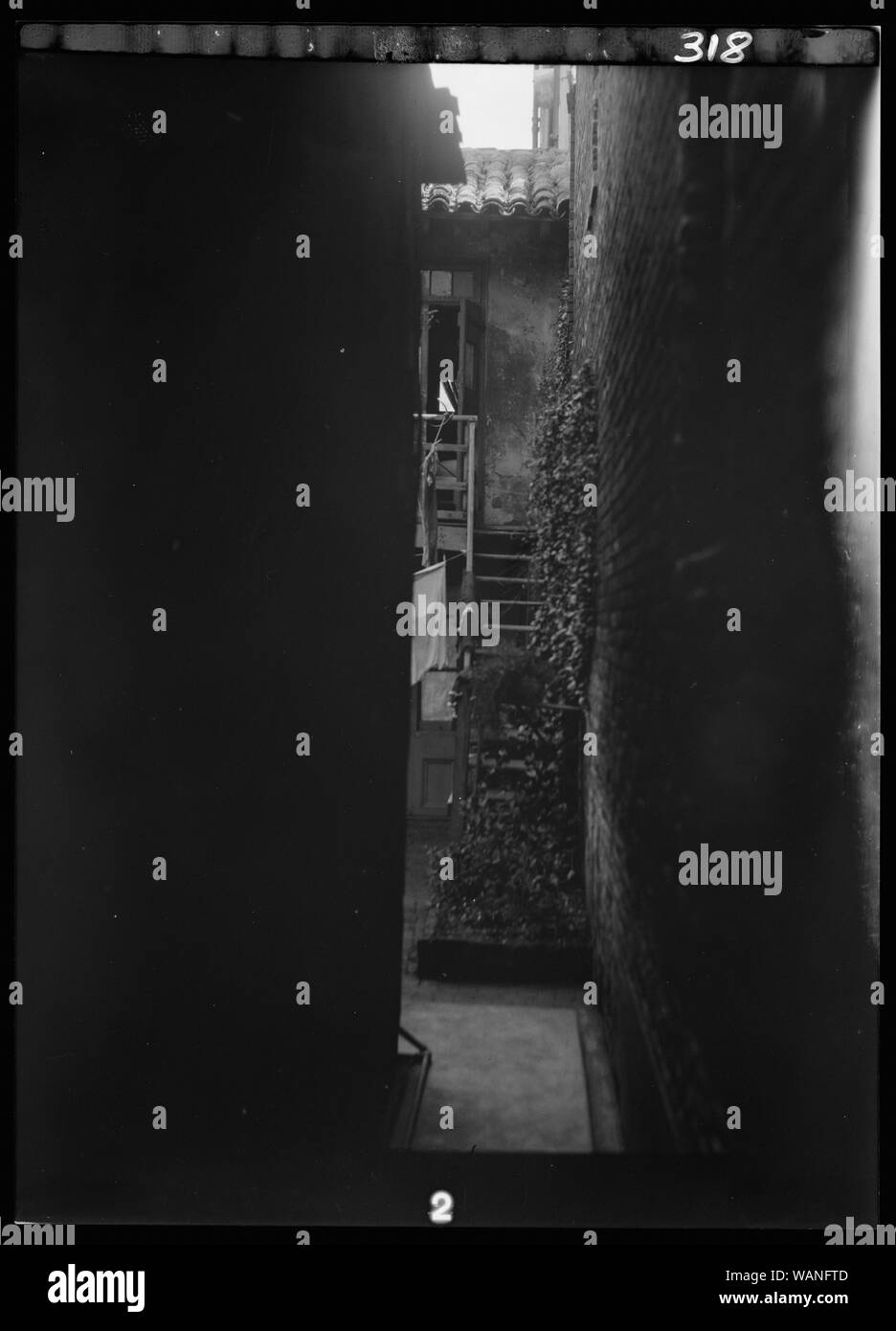 Cortile, New Orleans Foto Stock