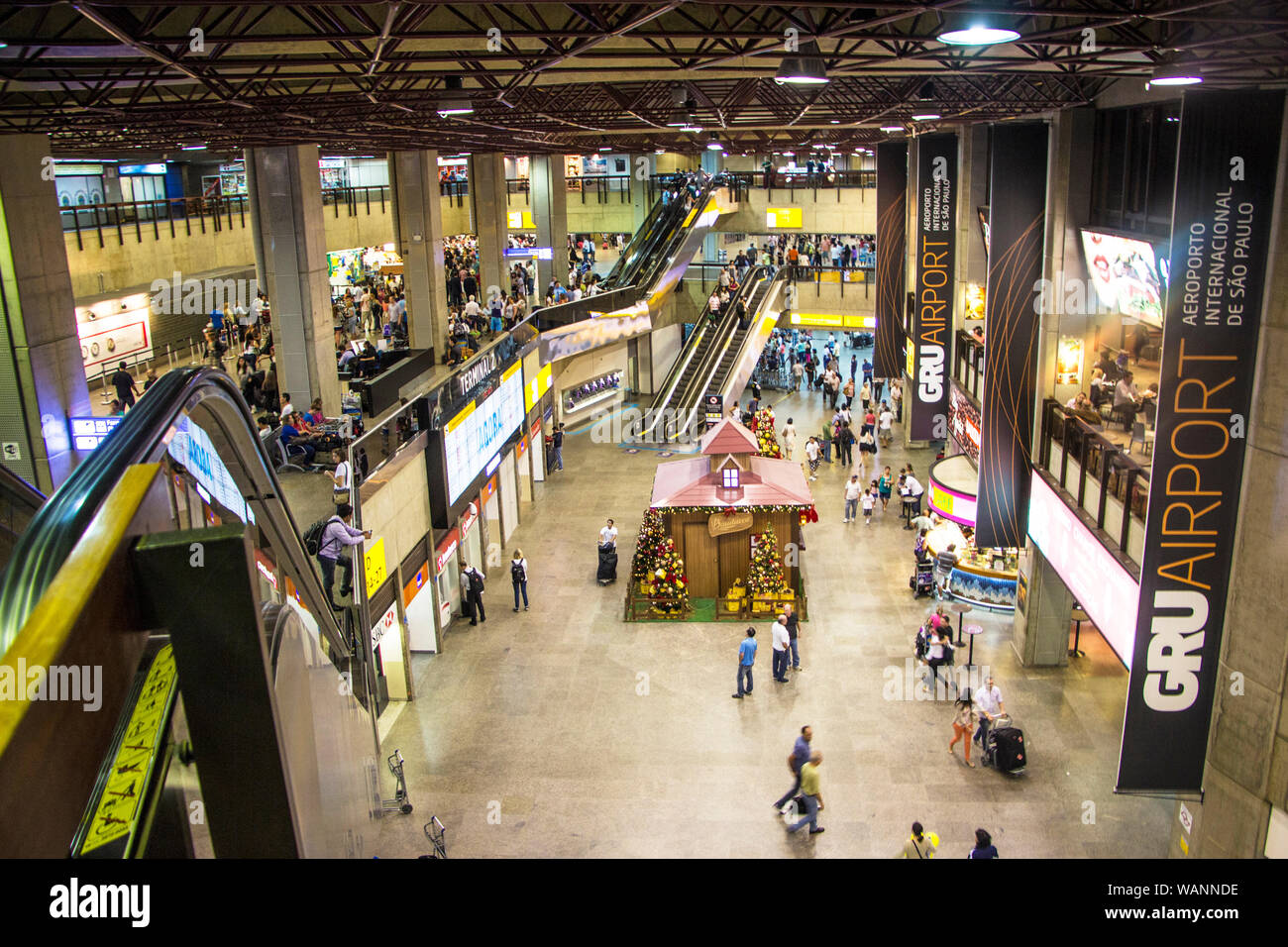 L'Aeroporto Internazionale di Guarulhos, São Paulo, Brasile Foto Stock