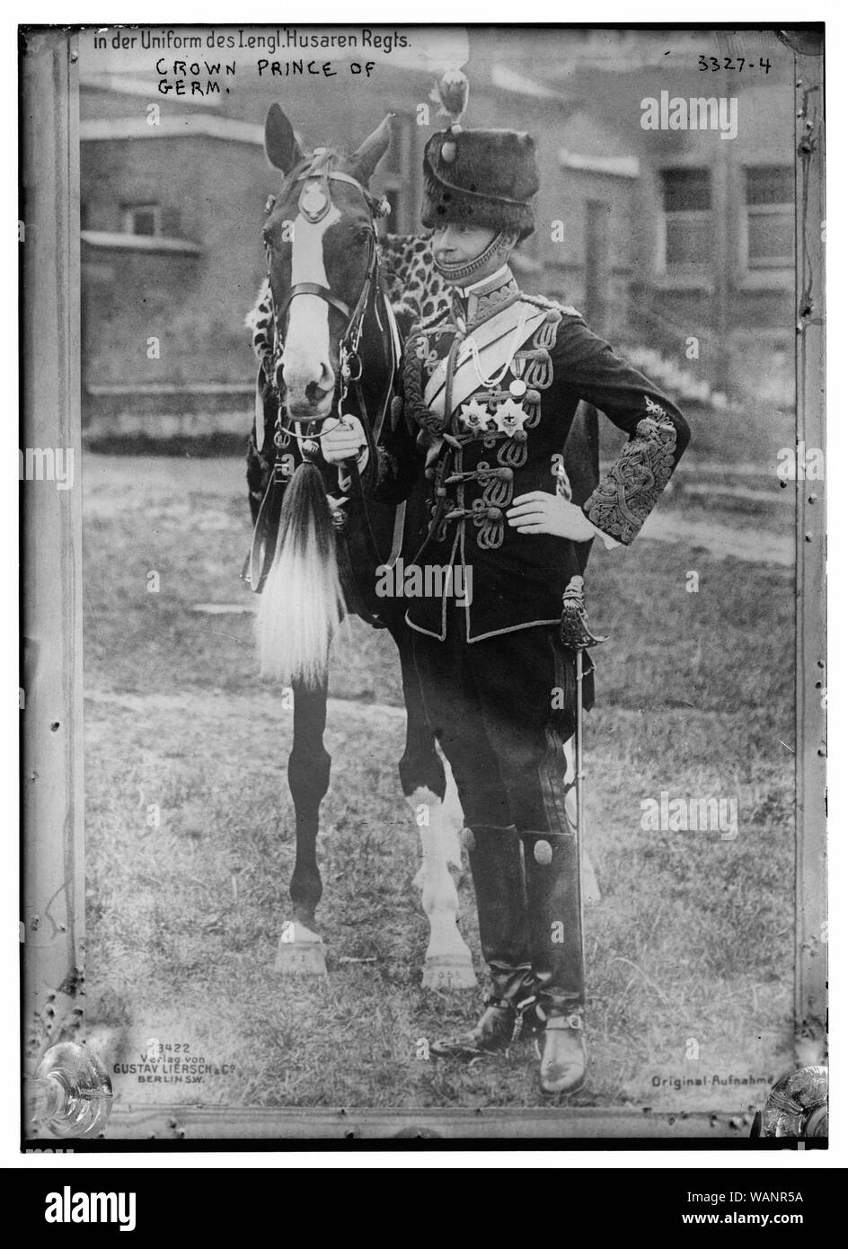 Il principe ereditario di germe. [Cioè, Germania] Foto Stock