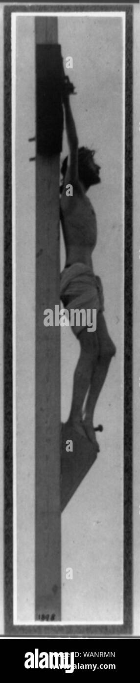 Crocifissione, profilo, destra Foto Stock