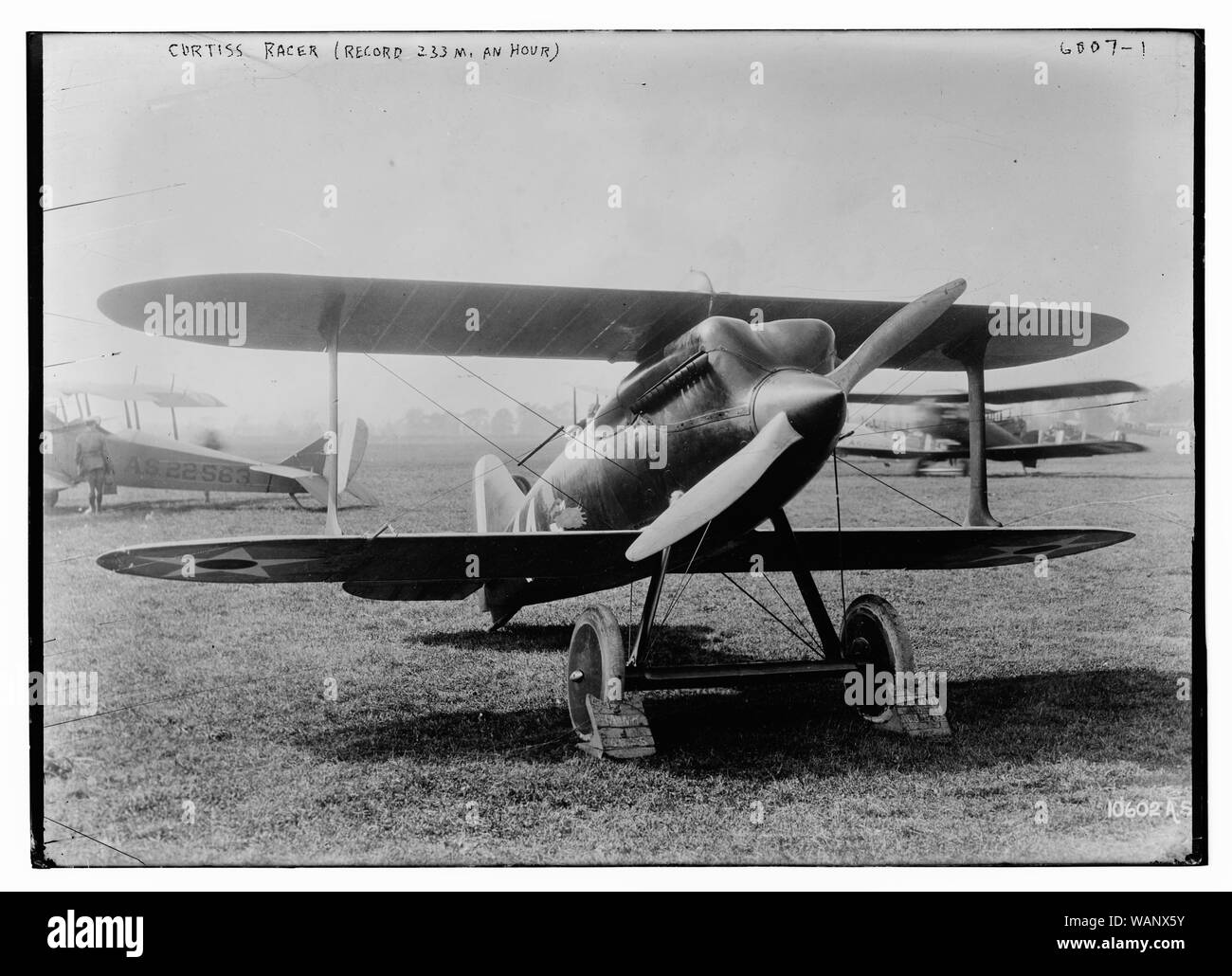 Curtiss Racer (Record 233 m. un'ora) Foto Stock