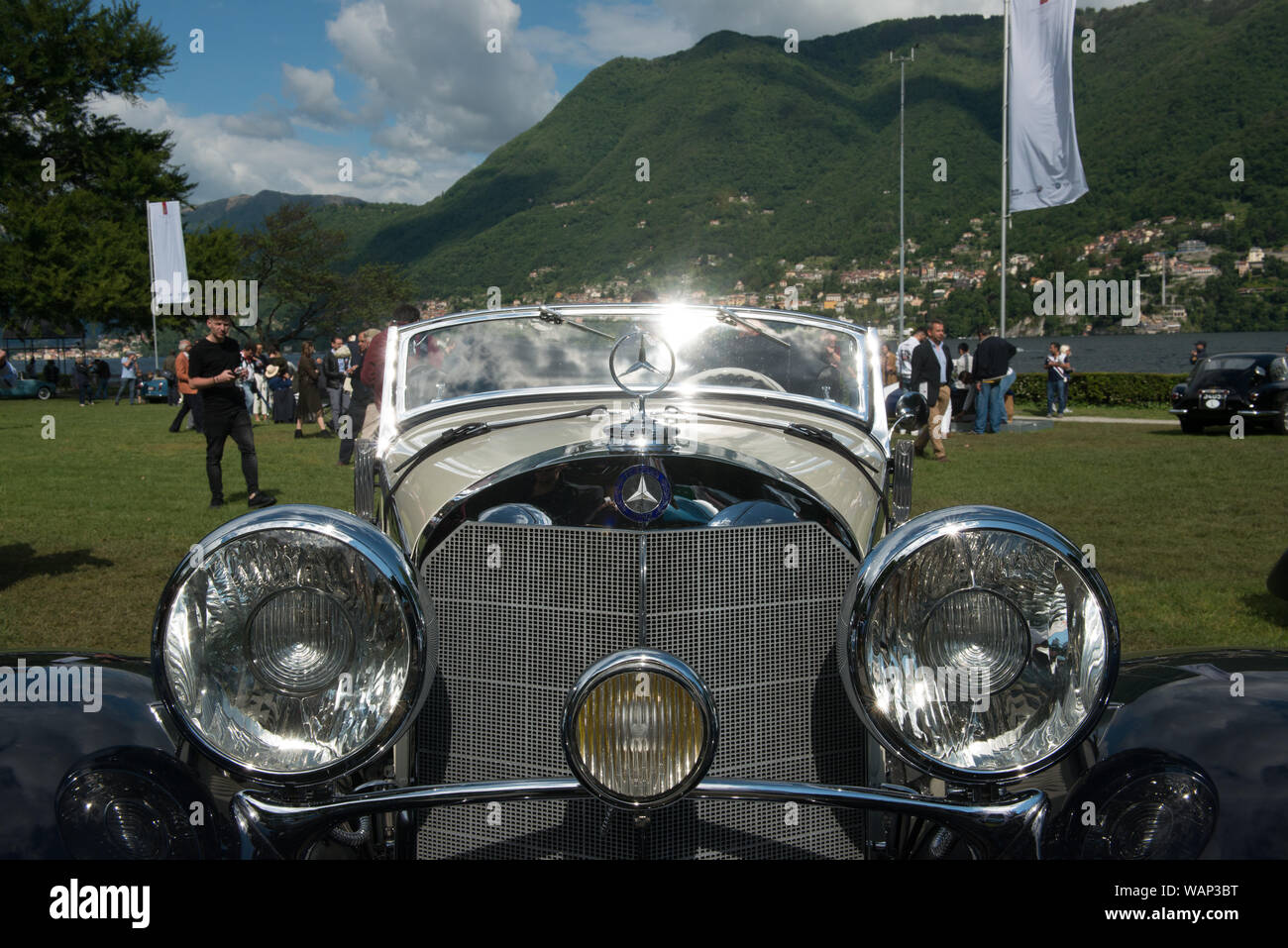 Mercedes-Benz 540 K Cabriolet A visto al Concourse d'Eleganza villa d'Este 2019 Foto Stock