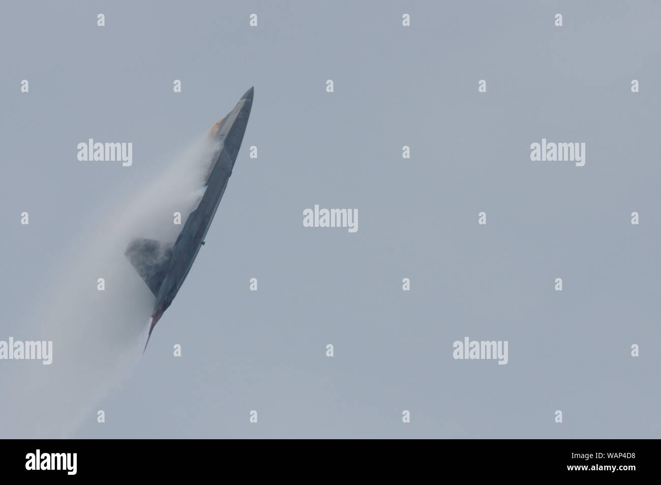 La Lockheed Martin, F22 Raptor Demo Team, Chicago aria e acqua mostrano, Agosto 17-18, 2019, F-22 Foto Stock