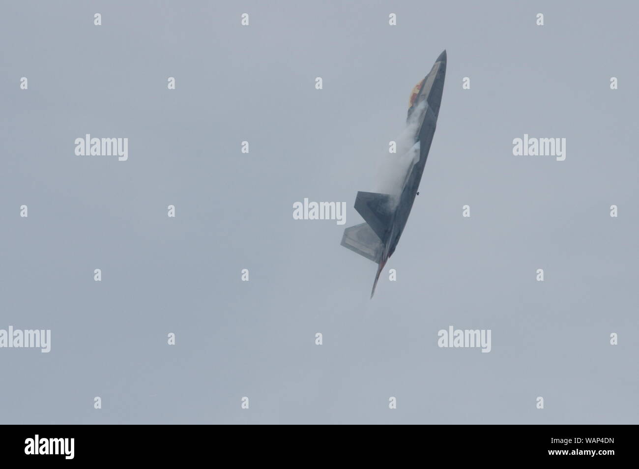 La Lockheed Martin, F22 Raptor Demo Team, Chicago aria e acqua mostrano, Agosto 17-18, 2019, F-22 Foto Stock