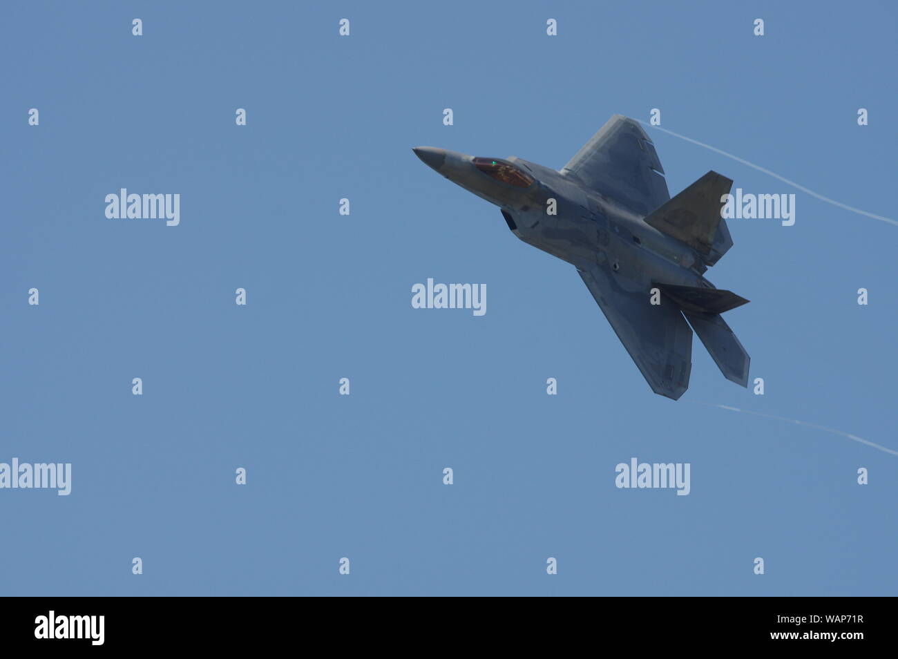 La Lockheed Martin, F22 Raptor Demo Team, Battle Creek Air Show, luglio 2019, F-22 Foto Stock