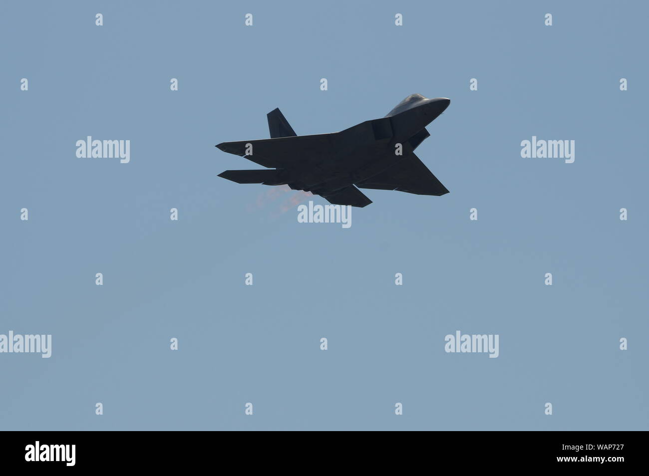 La Lockheed Martin, F22 Raptor Demo Team, Battle Creek Air Show, luglio 2019, F-22 Foto Stock