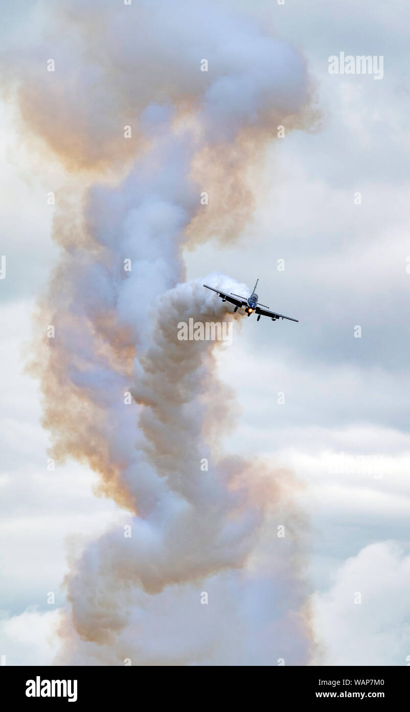 Forza Aerea Italiana, Frecce Tricolri presso il Royal International Air Tattoo 2019 Foto Stock