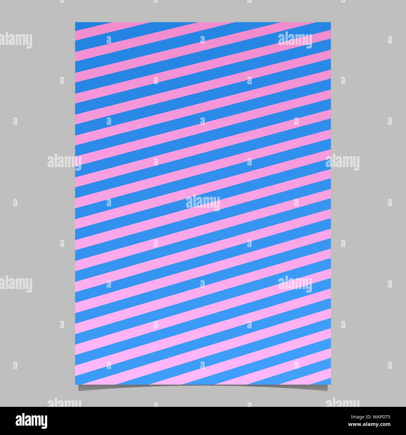 Stripe geometrica poster - gradiente vettore astratto modello graphic design Illustrazione Vettoriale