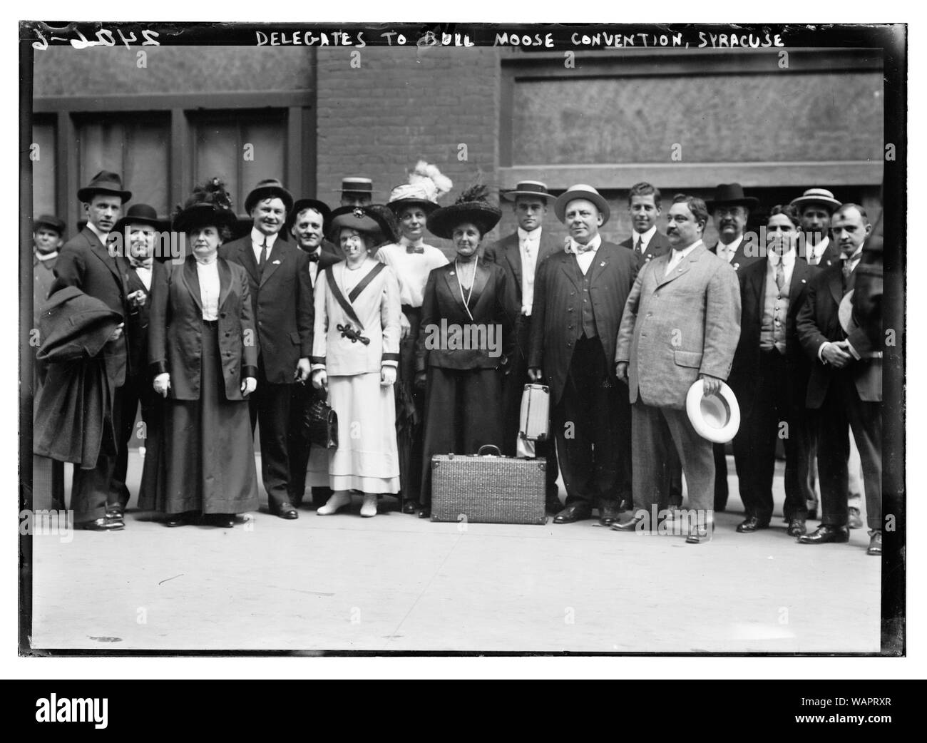 Ai delegati di Bull Moose Convenzione, Siracusa Foto Stock