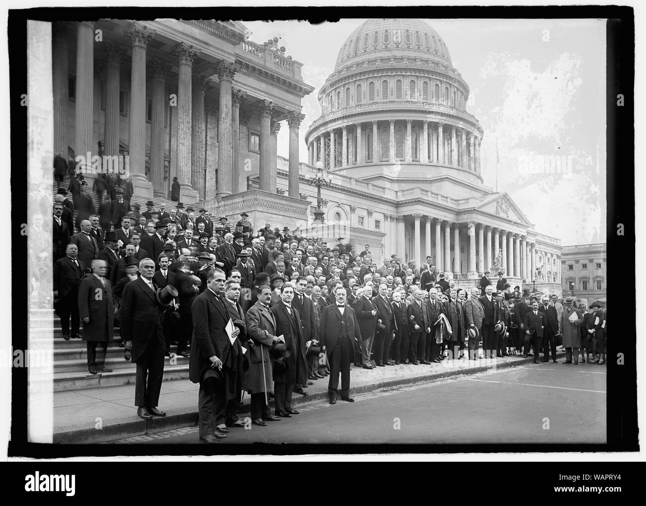 Ai delegati di Unione interparlamentare, 10/1/25 Foto Stock